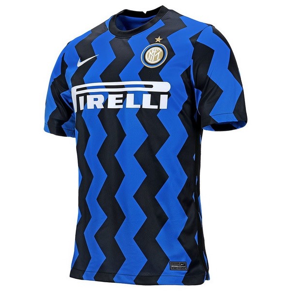Camiseta Inter Milan 1ª Kit 2020 2021 Azul
